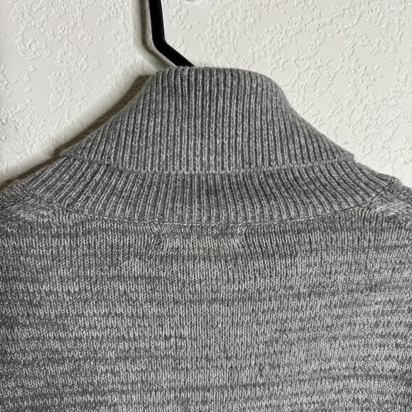 NWOT JCrew Turtleneck Sweater Woman’s Plus sz 3X Marled Gray Heather - Picture 5 of 14